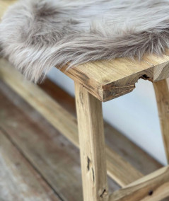 Barcelona Teak Bænk - Bænk i teaktræ 90x25xh45 cm