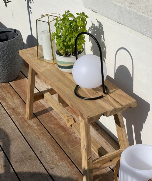 Barcelona teak bænk