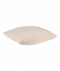 Valerie pude i beige bouclé