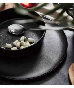 RAW Titanium Black - desserttallerken 1 stk