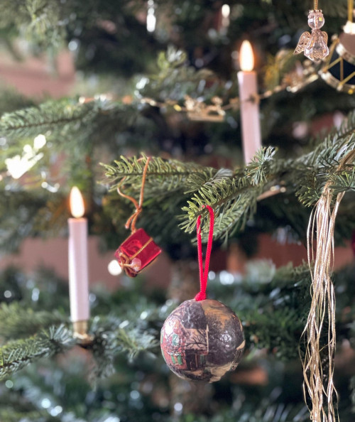 10 stk. LED juletræslys med fjernbetjening