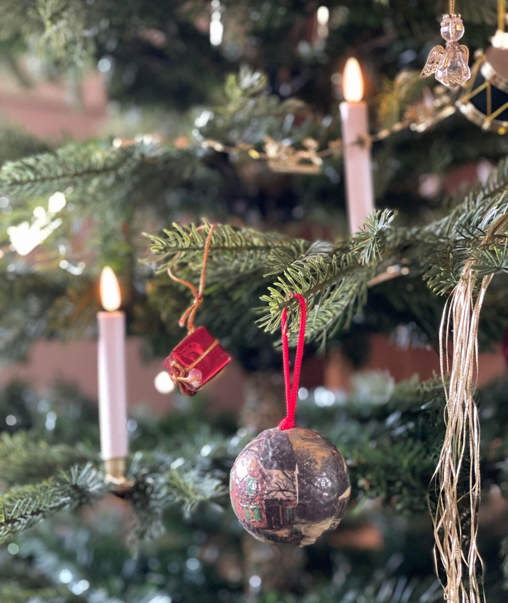 10 stk. LED juletræslys med fjernbetjening