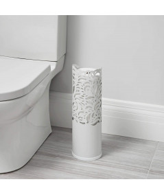Rollo reserve papirholder mat hvid