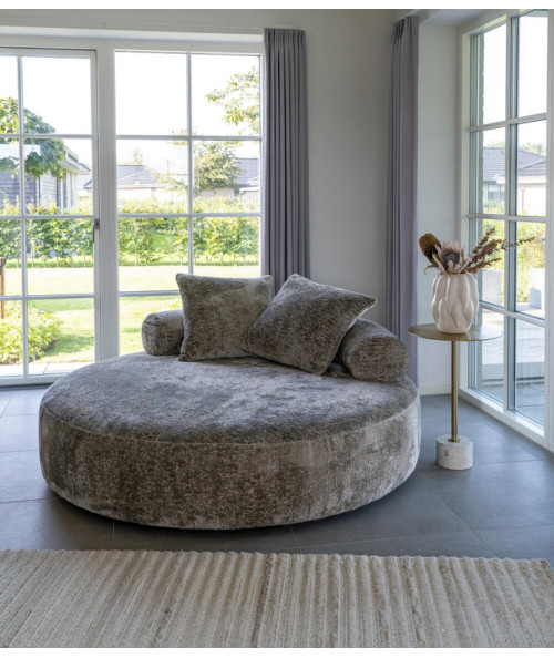 Rund Edith daybed med 2 puder