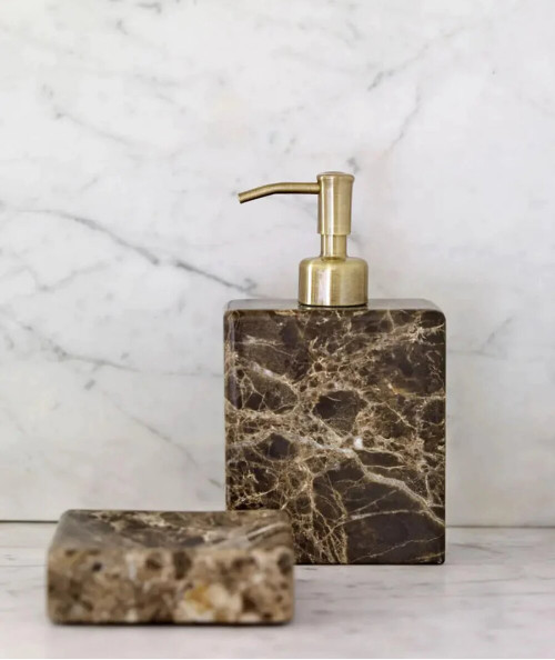 Hammam sæbedispenser brun