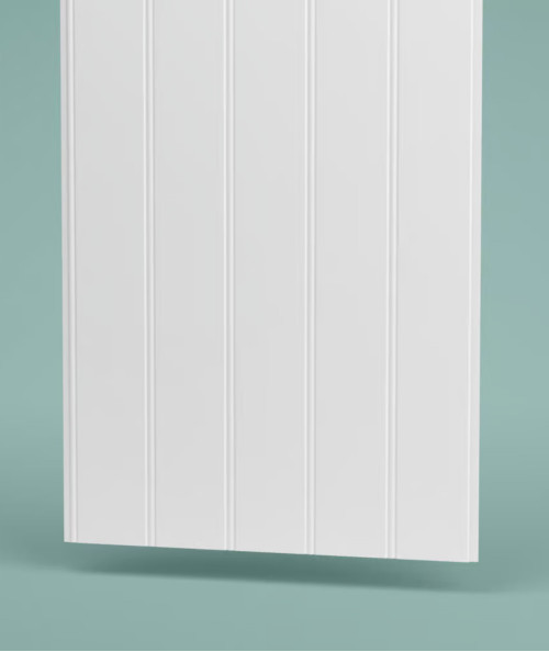 Alma almue panel i antik hvid 2390x620x6 mm. 2 stk. i en pakke
