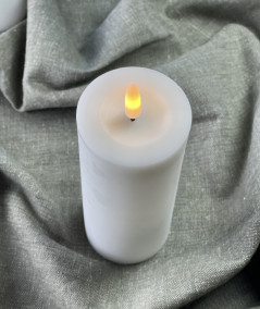LED Bloklys i sand 1 stk 6x15 cm