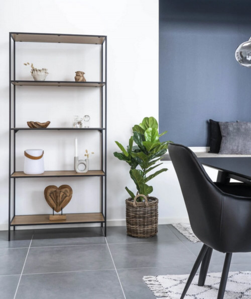 Vita Shelf/reol med træ hylder
