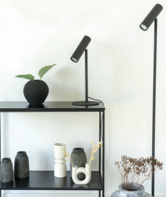 Paris gulvlampe i sort