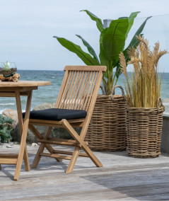 Toledo Teak Spisebordstol - Spisebordstol i teaktræ