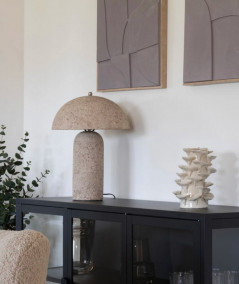 Astley bordlampe i grå