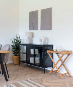 Ronda Bakkebord i teaktræ