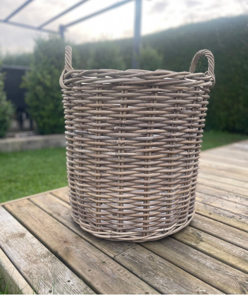 Helena kurv i rattan - ø50 cm