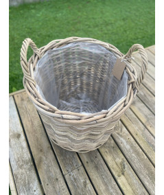 Villa kurv i rattan - ø30 cm