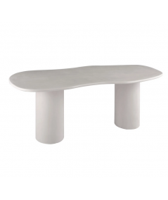 Maranola spisebord i cement look L200 cm