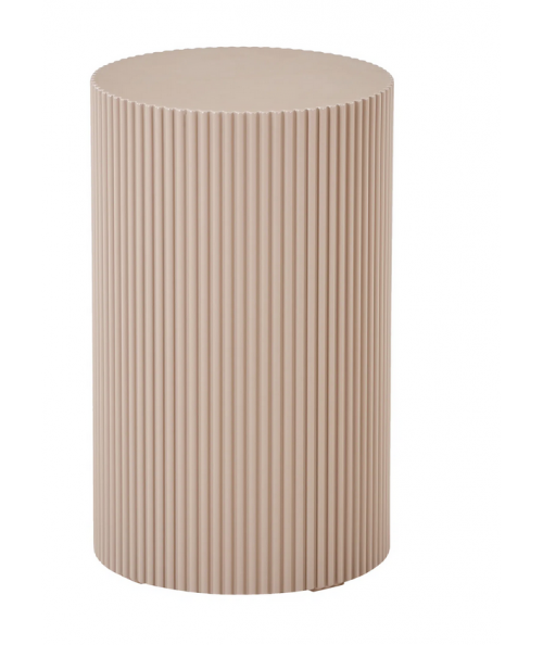 Moderne Farense hjørnebord i grå beige