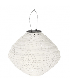 Genopladelig Harwood LED Lanterne i hvid