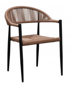 Canari terrassestol i aluminium/PE rattan
