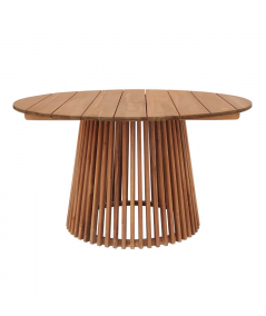 Rundt Lorca spisebord i teak
