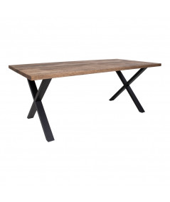 Montpellier Spisebord - Spisebord i smoked olieret eg med lige kant 200x95xh75 cm