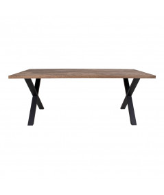 Montpellier Spisebord - Spisebord i smoked olieret eg med lige kant 200x95xh75 cm