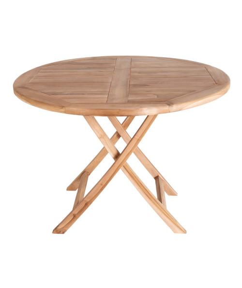Rundt oviedo teak spisebord