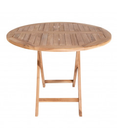 Rundt oviedo teak spisebord