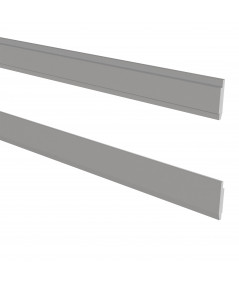 Fodpanel Herrgård grå 2400x100 mm FSC