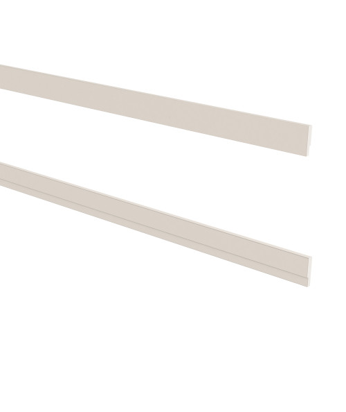 Kantliste Herrgård hvid 2400x50 mm FSC