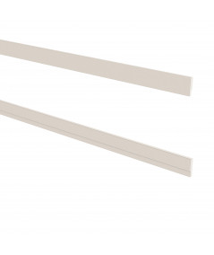 Kantliste Herrgård hvid 2400x50 mm FSC