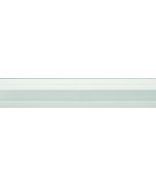 Brystliste Solliden hvid-folie mdf 2400x56x30