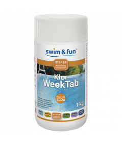 Klor WeekTab langsomklor tabletter 200g 1 kg