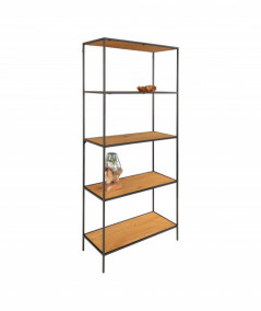 Vita Shelf/reol med træ hylder