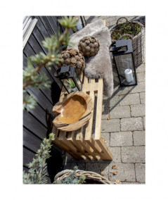 Rio Teak Skål - Medium skål i teaktræ Ø30xh10 cm.