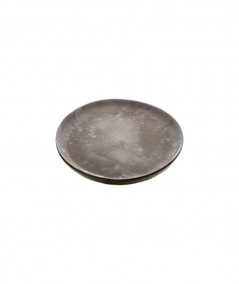 Raw frokosttallerken brun spotted - 23cm
