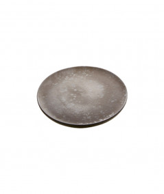 Raw middagstallerken brun spotted - 28cm