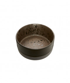 Raw suppetallerken brun spotted - d19,4 x h4,5 cm