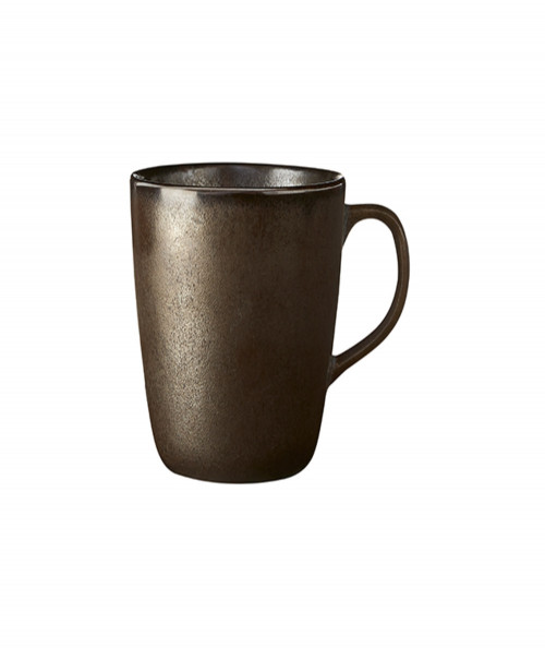 Raw krus m/hank brun metallic - 30 cl