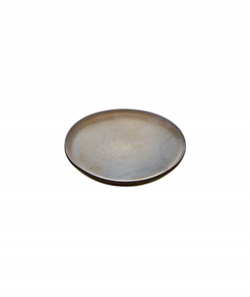 Raw desserttallerken brun metallic - 20 cm