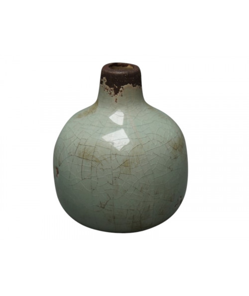 Frytle vase i grøn