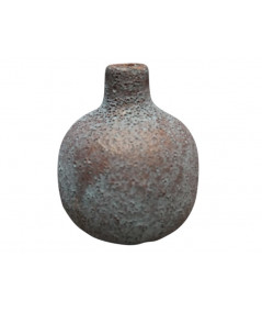 Frytle vase i støvet blå