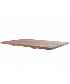 Barbord curve i 30 mm massiv egetræ