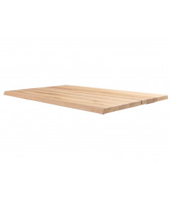 Barbord curve i 30 mm massiv egetræ