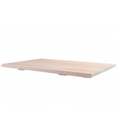 Barbord curve i 30 mm massiv egetræ