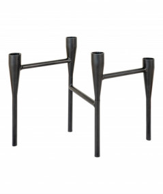 Metal lysestage