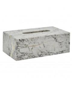 Nero Kleenex holder i hvid