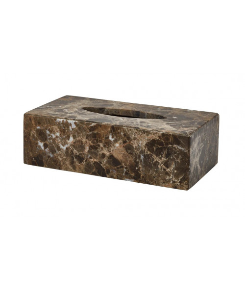 HAMMAM Kleenex holder Brun