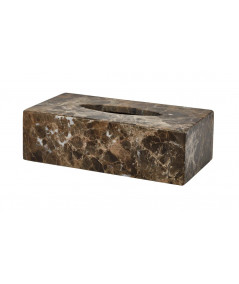 HAMMAM Kleenex holder Brun