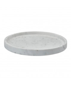 Hammam rund bakke hvid
